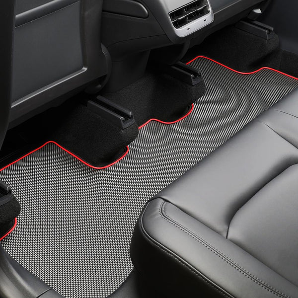 2021 7-Seat Tesla Model Y Floor Mats Manufactured from Jan. to May-Long Range(3PC/11PC)
