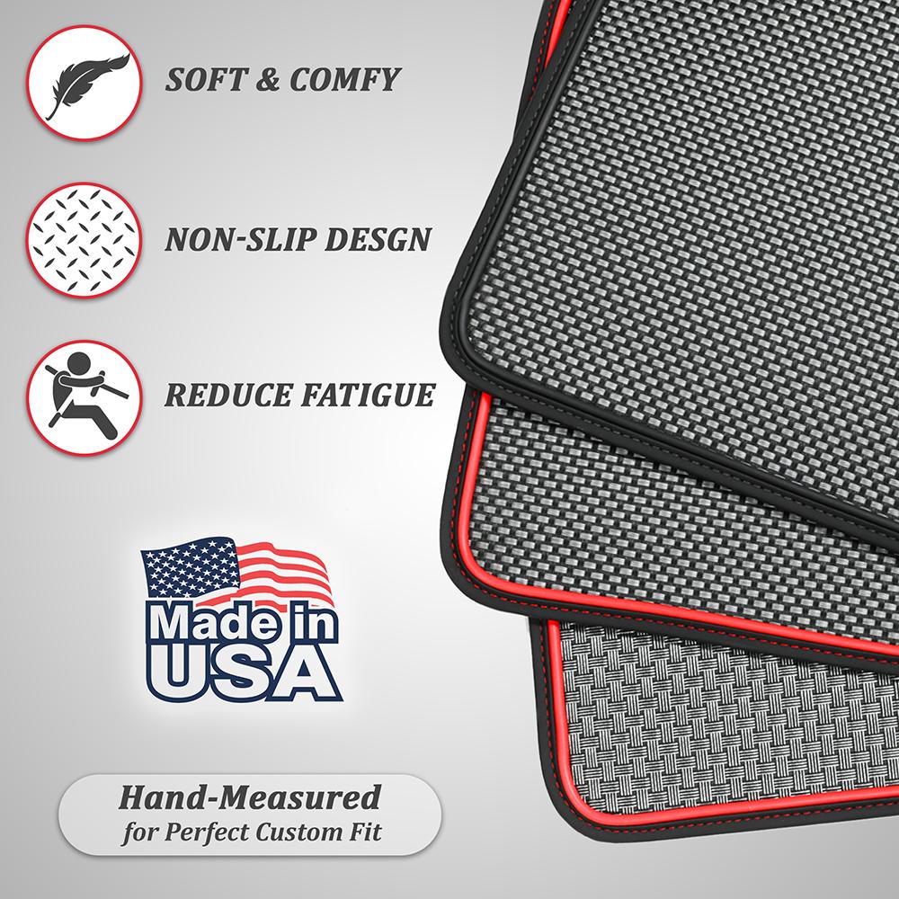 2021 7-Seat Tesla Model Y Floor Mats Manufactured from Jan. to May-Long Range(3PC/11PC)