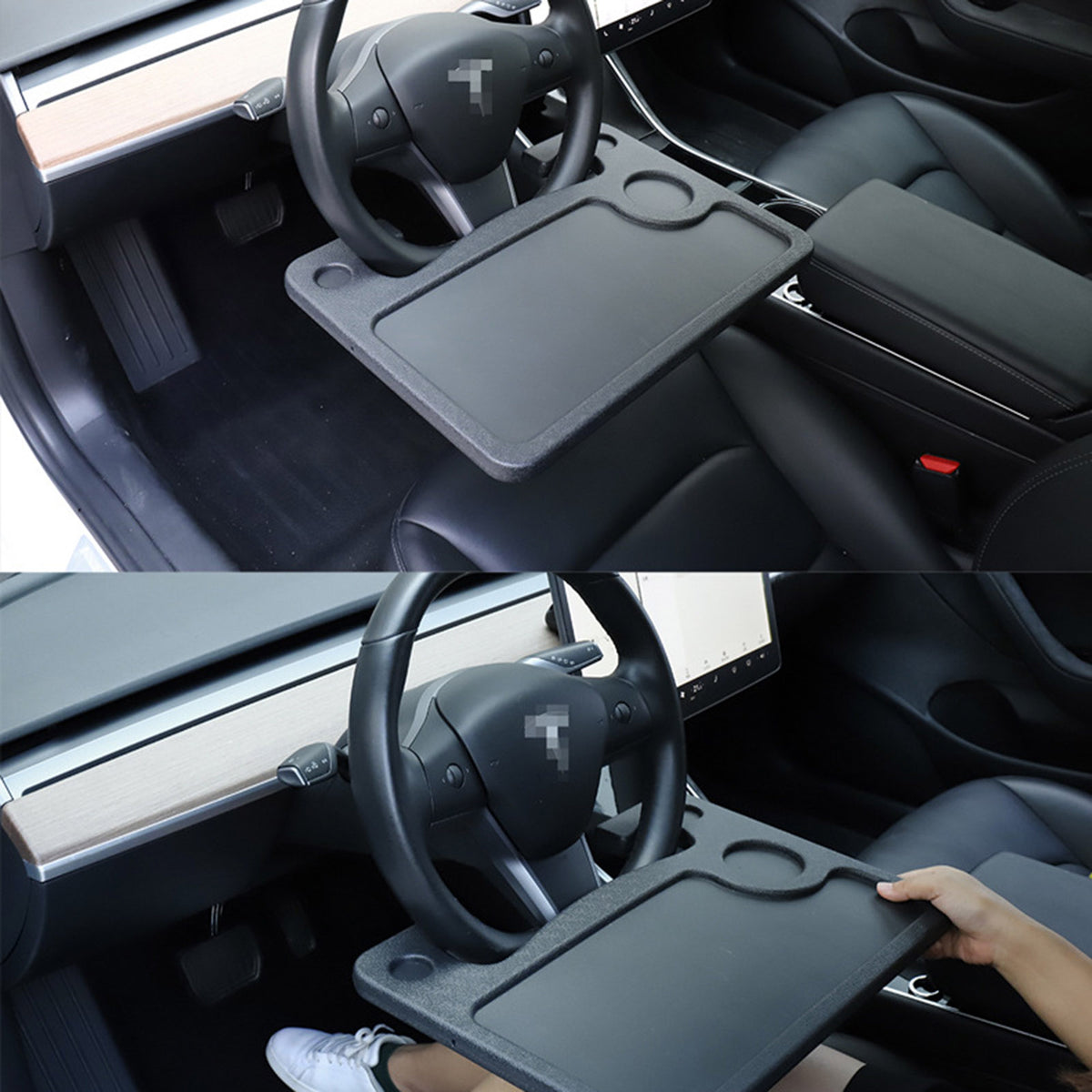1PC TESLA Multifunctional Steering Wheel Table - Dining Table - Office Desk