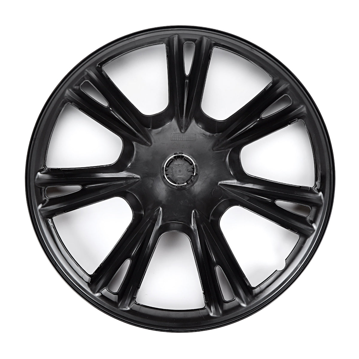 4PC Black 19-Inch Hub Caps Replacement Wheel Covers fits 2021 2022 Tesla Model Y