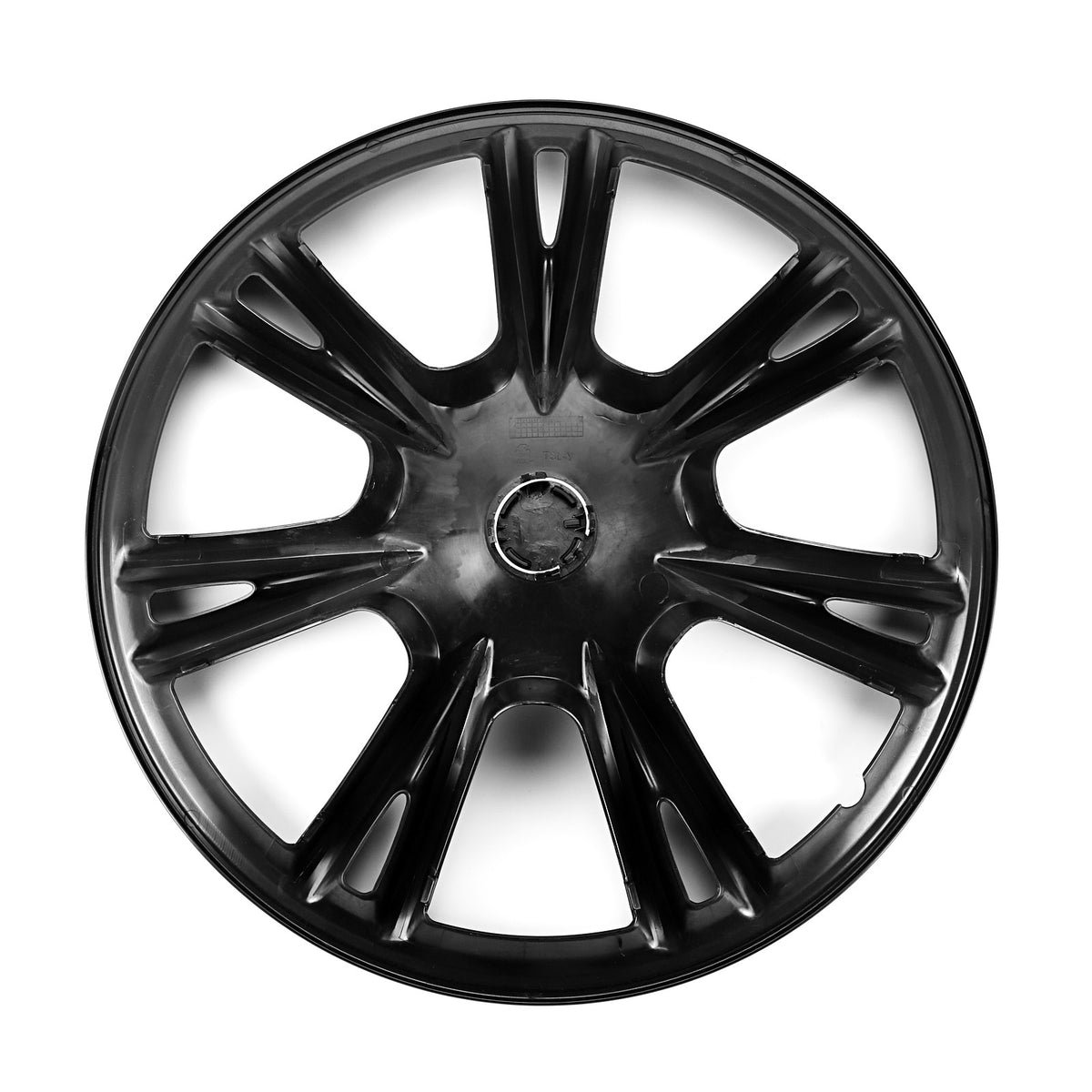 4PC Black 19-Inch Hub Caps Replacement Wheel Covers fits 2021 2022 Tesla Model Y