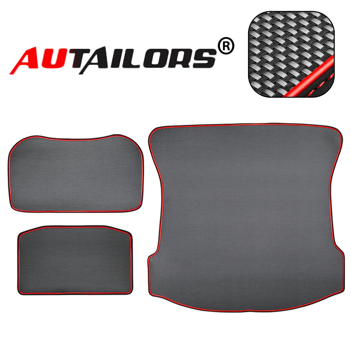 2020 Tesla Model 3 Floor Mats-3PC/6PC/Trunk Set