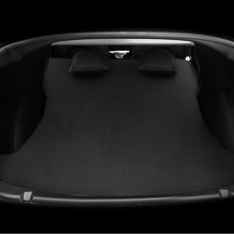 1 Set of Tesla Model 3 Customized Car Automatic Air Mattress Trunk Air Bed (2 inflatable pillows + air pump)