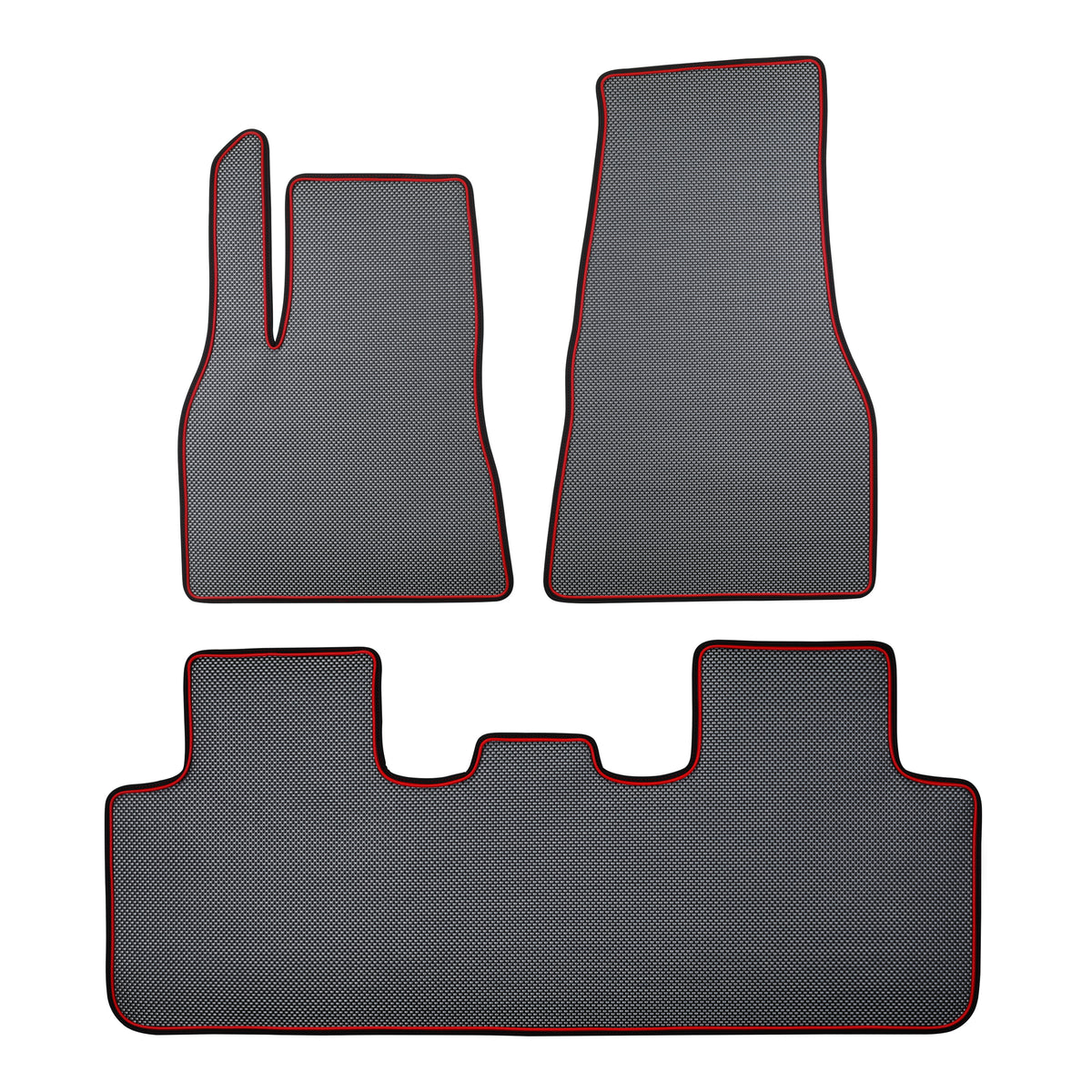 2021 7-Seat Tesla Model Y Floor Mats Manufactured from Jan. to May-Long Range(3PC/11PC)